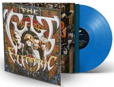 The CULT LP Electric BLUE VINYL Ltd Edition Gatefold Sleeve Love Removal Machine - Image 1 of 4