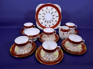 Royal Grafton Tea Set 21 Piece - Picture 1 of 12