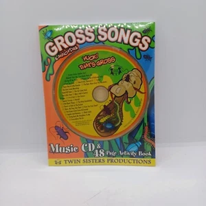 Gross & Annoying Songs Music CD 48pg Activity Book Twin Sisters Production 2005 - Picture 1 of 5