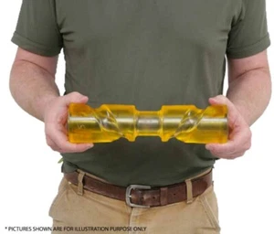 2pc Self Centering - Boat Keel Trailer Roller Polyurethane Yellow 290mm X 71mm - Picture 1 of 3