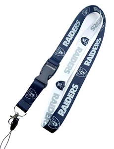 Las Vegas Raiders Team NFL Football Schlüsselband Schlüsselanhänger Lanyard - Bild 1 von 1