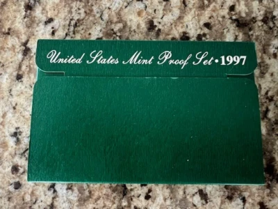 1997 S United States Mint Proof Set & COA - Image 1 of 2