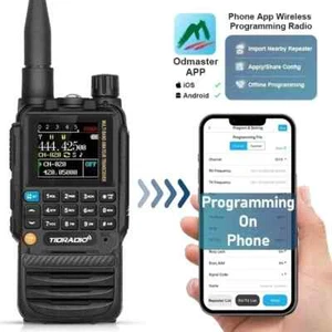 Walkie Talkie Phone APP Programowanie bezprzewodowe Dual PTT Air Band Radio dalekiego zasięgu - Zdjęcie 1 z 21
