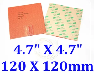 4.7" X 4.7" 120 X 120mm 12V 45W con 3m con Termostato 30C Calentador Filtro Combustible Coche - Imagen 1 de 12