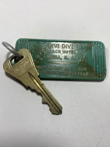 Vintage Divi Divi Beach Hotel Room Key & Fob Aruba N.A. #101 - Picture 1 of 3