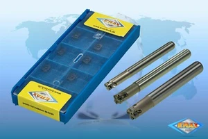 10x LPGT010210ER-GM ER5330 + fresa a gomito D10 mm-16 mm a scelta NUOVO - Foto 1 di 1