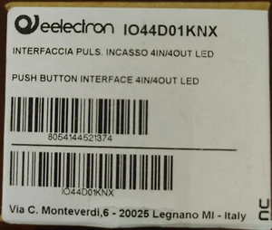 Eelectron IO44D01KNX, KNX Drucktastenschnittstelle 4in/4out LED - Bild 1 von 3