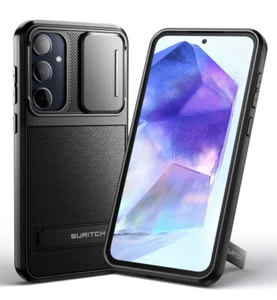 Funda Suritch para Samsung Galaxy A55 5G Resistente con Cubierta de Cámara Deslizante - Imagen 1 de 36