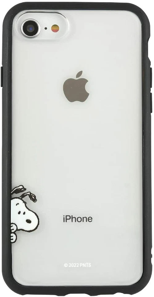 Funda protectora Gourmandise iPhone SE 4.7 IIIfit Clear Peanuts Snoopy SNG-666B Japón Foto 1 de 3