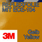 1 m (31,95 €/m) 3M Scotchcal 580E-71 gelb Reflexfolie reflektierend, 61cm