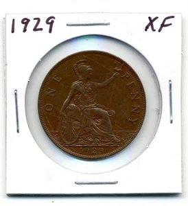 Großbritannien. One Penny. Extra Fine 1929 - Bild 1 von 2