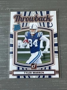 Panini Donruss Tyler Warren 2025 clasificación novato retroceso #12 - Imagen 1 de 2