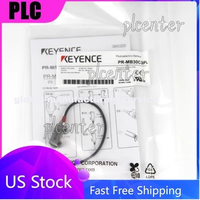 New In Box KEYENCE PR-MB30C3PL Photoelectric Sensor Switch - Image 1 of 4