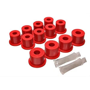 Energy Suspension For Nissan 720 1980-1986 Red Rear Leaf Spring Bushing Set 2WD - Picture 1 of 2