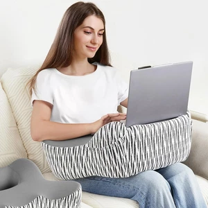 Lesekissen für Gaming, Schoß Schreibtischkissen für Laptop, Armlehnenkissen mit Seite - Bild 1 von 8