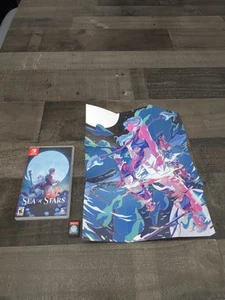Sea of Stars (Nintendo Switch, 2024) CIB Completo Con Póster Probado Funciona - Imagen 1 de 17