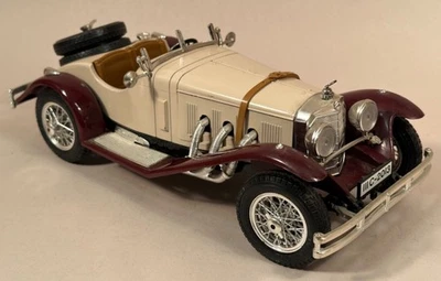 1928 Mercedes Benz SSK Die-cast Car, 1:19, Urago, Italy - Image 1 of 4