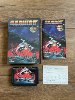Mega-Drive Genesis -- DARIUS Ⅱ2 -- included box, manual, postcard US SELLER - Image 1 of 4
