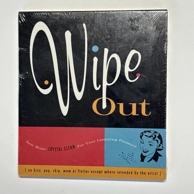 Wipe Out CD 1993 New Geffen Records Music Sampler Compilation Promo Digipak - Image 1 of 3