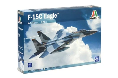Italeri F-15C Eagle Kit '1:72 IT1415 Modellino - Photo 1/2