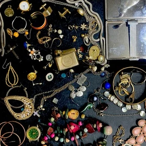 Gemischtes Schmuck Konvolut für Teile gebrochene Herzen - Bild 1 von 12