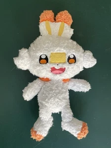 Scorbunny Pokemon Fluffy Plush Sekiguchi Anime Cuddly Soft Toy Fuzzy No. 813 - Picture 1 of 8