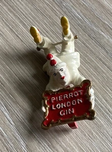 Miniature Ricordini Pierrot London Gin Die Cast Pierrot Clown Figure - Picture 1 of 5