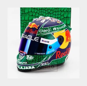 1:2 MINI HELMET Bell Casco F1 Sergio Perez Miami Gp 2024 MH24SPMIA-RBR24319 MMC - Picture 1 of 2