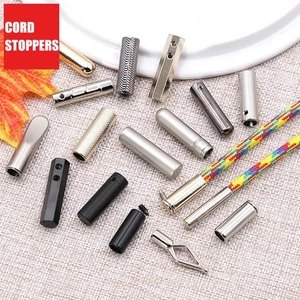 Sweatpants Hoodie Toggles Ends Metal Crafts Aglet Tips for Jacket String Repair - Picture 1 of 26