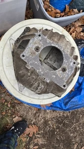 GM SMALL BLOCK CHEVY 4 Speed Manual TRANSMISSION  BELL HOUSING #3840383 0EM GMC - Picture 1 of 5