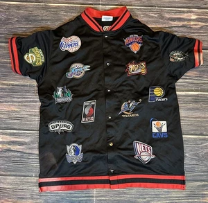 Vintage NBA Team Patches Unique Sports Generation Jacket (Size: XXL) - Picture 1 of 10