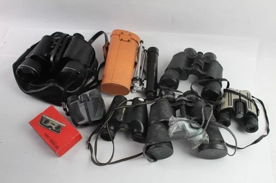 Assorted Vintage Binoculars of Various Brands and Magnifications Job Lot - Image 1 of 4