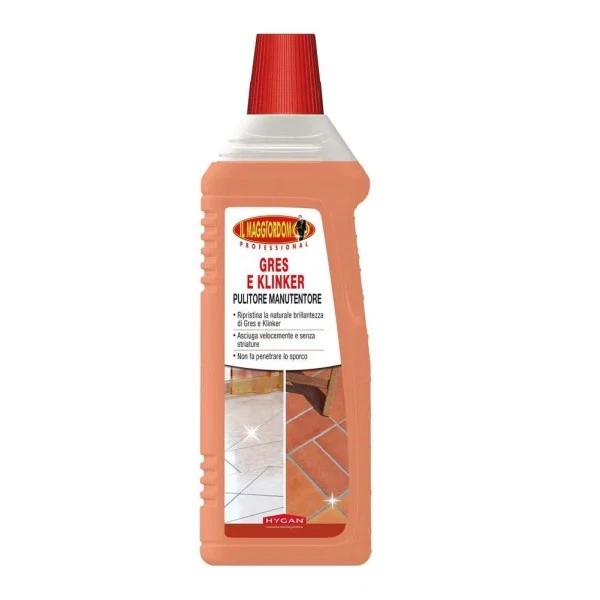 MAGGIORDOMO DETERGENTE PULITORE MANUTENTORE GRES E KLINKER KS110 1 LT OFFERTA - Immagine 1 di 1