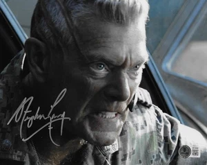 STEPHEN LANG Signed Autographed 8x10 Photo Beckett BAS COA Avatar Colonel Miles - Picture 1 of 1