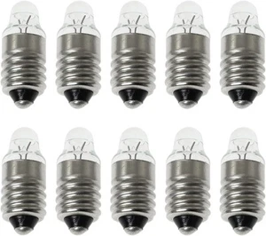 10PCS 2.2V0.25A Mini Screw Base Light Bulbs E10 Flashlight 2.2V - Picture 1 of 6
