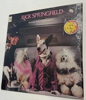 Rick Springfield Success Hasn’t Spoiled Me Yet Vinyl LP NM/EX 1982 Rock Shrink - Image 1 of 4
