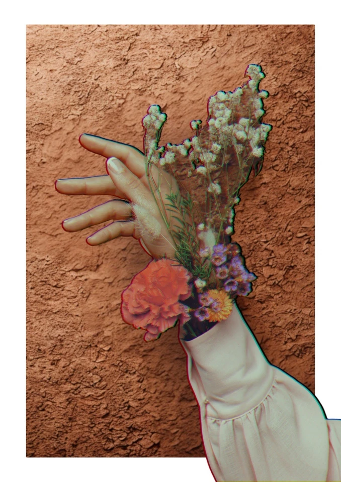 terracotta dreams canvas wall art, portrait - Image 1 of 1