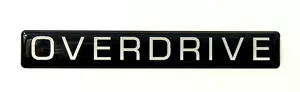 OVERDRIVE EMBLEM SATIN - Picture 1 of 2