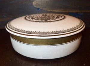 Mikasa Chanukkah Festival of Lights Fine China Gold Box 5,5" D / 1,5" T schön - Bild 1 von 9