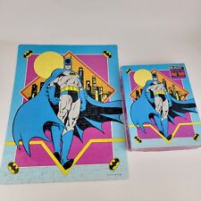 Vintage 1989 Batman Golden 200 Piece Puzzle Complete 14” By 18” COMPLETE