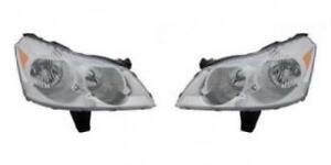 SIDE/PAIR for 2009 - 2012 Chevrolet (Chevy) Traverse Front Headlight Assembly