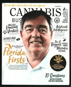 2017 December Cannabis Business Times Magazine Florida Marijuana Growing A.I. - Picture 1 of 5