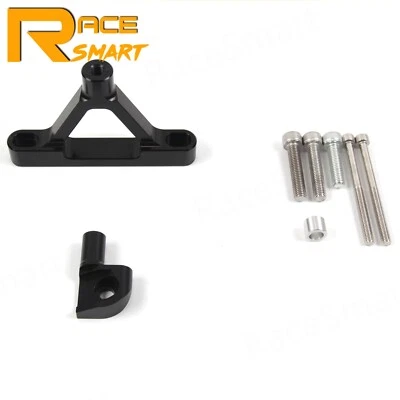 CNC Steering Damper Stabilizer Bracket Support For Kawasaki Ninja ZX6R 2007 2008 — 第 1/4 张图片