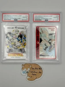 Scheda telefonica PSA 10 Dragon Ball 1989 SHENRON salto settimanale set Akira Toriyama - Foto 1 di 24