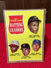 1962 Topps Baseball Partial Set Break You Pick To Complete Your Set Lower Grade