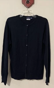 Izod Schoolwear Girls - XL Plus 18.5 - Blue Button-Up Cardigan! A6240 - Picture 1 of 4