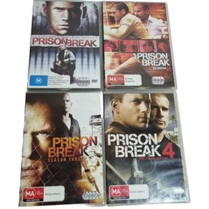Prison Break : The Complete Season 1,2,3 And 4 22 Disc Set (DVD, 2005) Region 4 - Picture 1 of 16