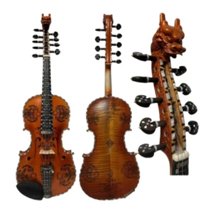 Deluxe Norwegische Geige, 4/4 Violine, 4*5 Saiten Hardanger Geige, Resonanzklang - Bild 1 von 12
