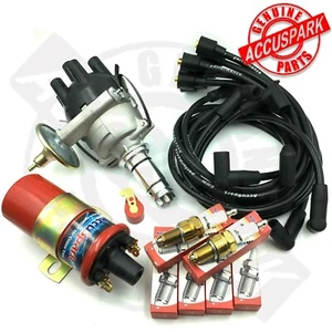 AccuSpark Electronic Ignition Performance Pack E-Type Jaguar 4.2 Lucas 25D6 BLK  - Picture 1 of 10