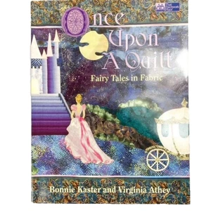 Applique & Quilt Dragonslayer Rapunzel & more fairy tales softcover pattern book - Picture 1 of 11